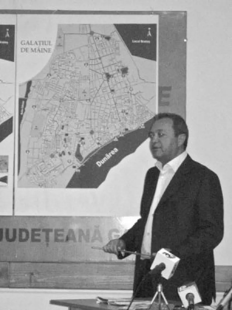 Andrei Lisinschi a lansat "Harta Solutiilor Urgente" pentru Galati