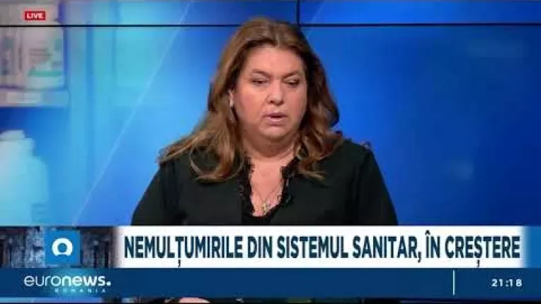 Carmen Orban, consilier al premierului, despre nemultumirile din sistemul sanitar romanesc