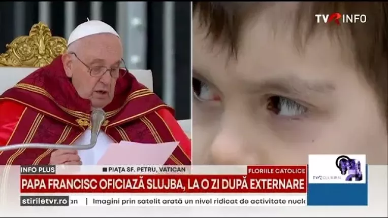 Duminica Floriilor pentru catolicii din intreaga lume