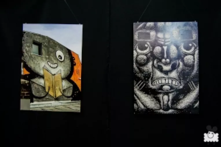 Expozitii de banda desenata la Anim'est 2017

Pisica Patrata: Live Graffiti pe cladirea Centrului CINETic