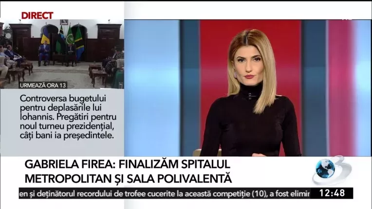 Gabriela Firea: Finalizam Spitalul Metropolitan si Sala Polivalenta
