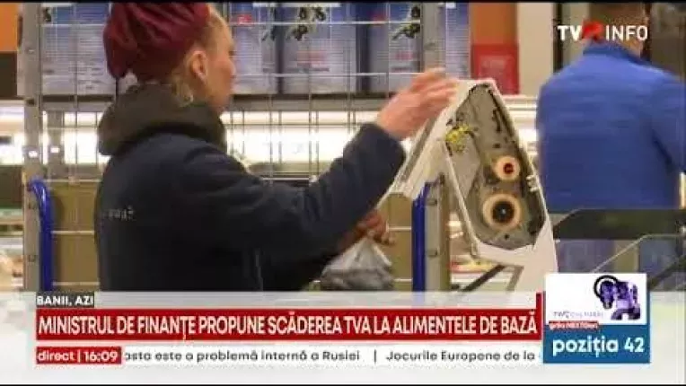 Guvernul ia in calcul scaderea TVA la alimentele de baza