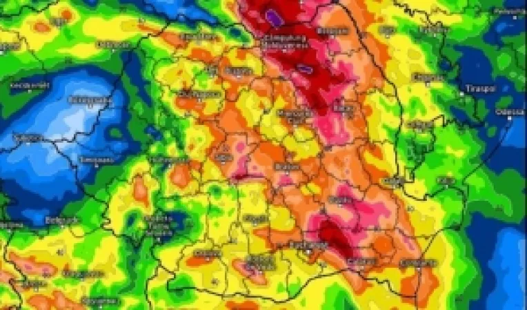 Meteorologii anunta ca un puternic ciclon se apropie de Romania