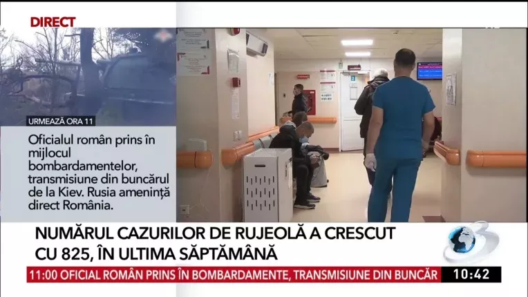 Numarul cazurilor de rujeola a crescut semnificativ in ultima saptamana
