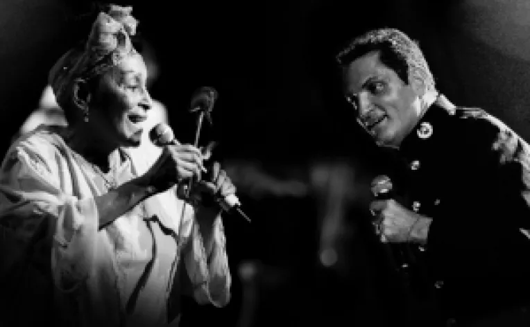 Omara Portuondo si Damian Draghici concerteaza la Sala Palatului, pe 25 aprilie 2017