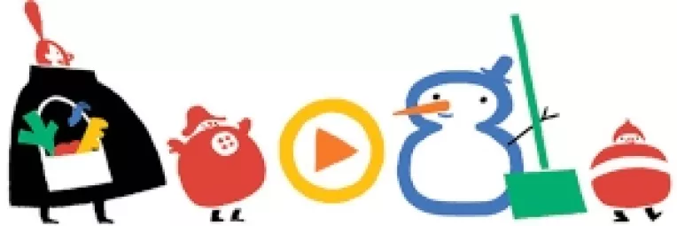 Prima zi de iarna: Google celebreaza SOLSTITIUL DE IARNA, printr-un Doodle