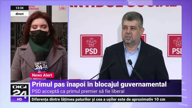 PSD a votat ca Marcel Ciolacu sa fie propunerea de premier