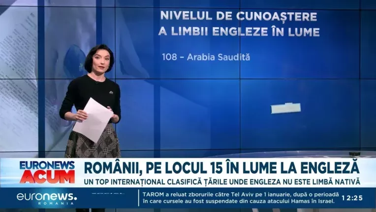 Romanii sunt printre cei mai buni vorbitori de limba engleza din lume