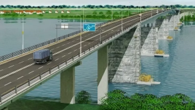 Sloganul romano-bulgar la Calarasi si Silistra:  DUNAREA NU NE DESPARTE, CI NE UNESTE