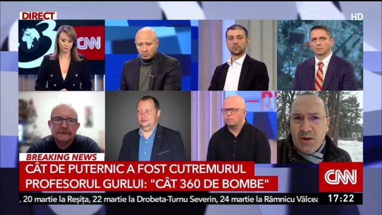 Un profesor de fizica din Iasi a calculat intensitatea cutremurului din Turcia si Siria.